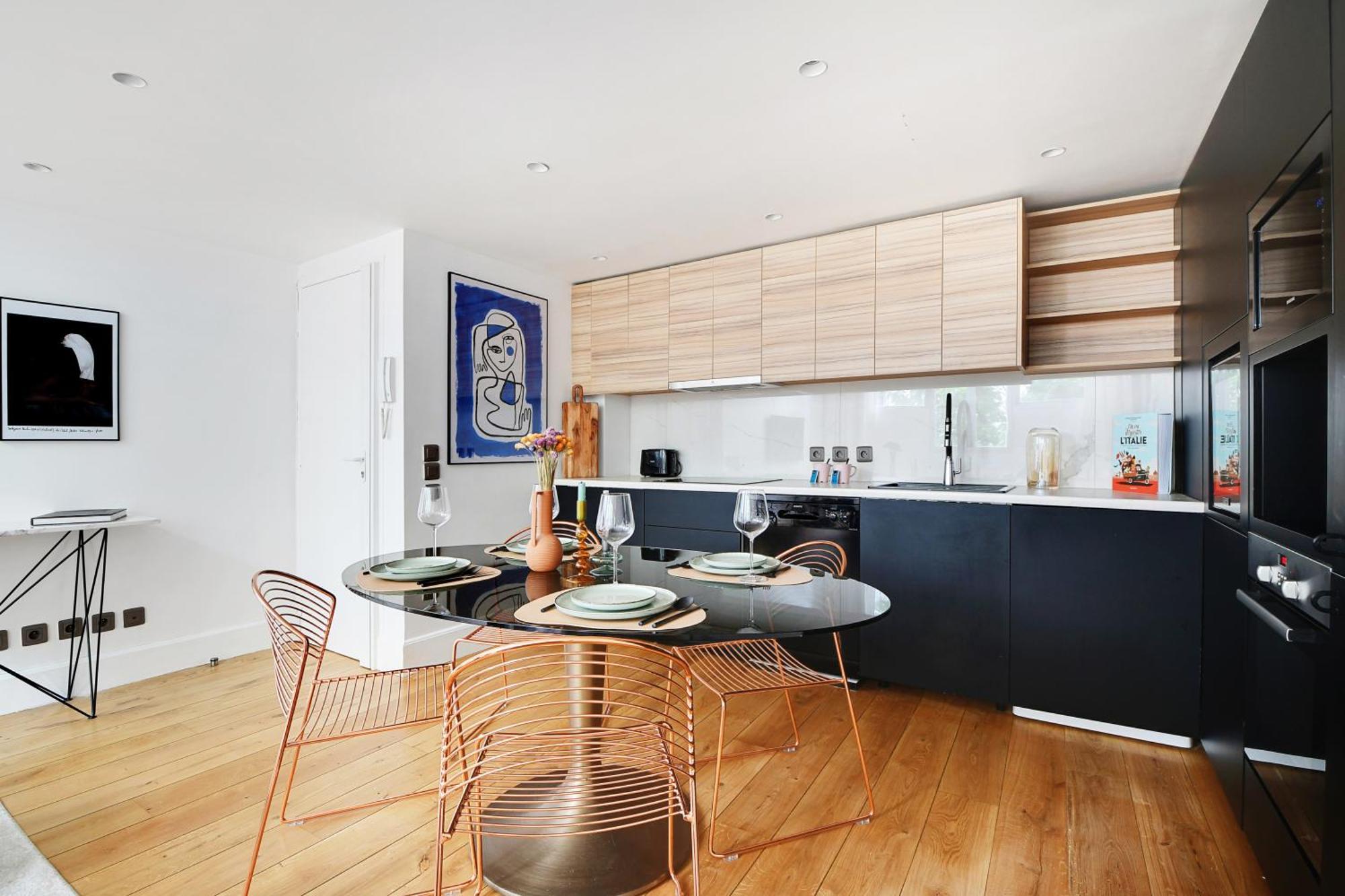 Amazing Loft 2Br - Eiffel Tower Apartment Paris Exterior photo